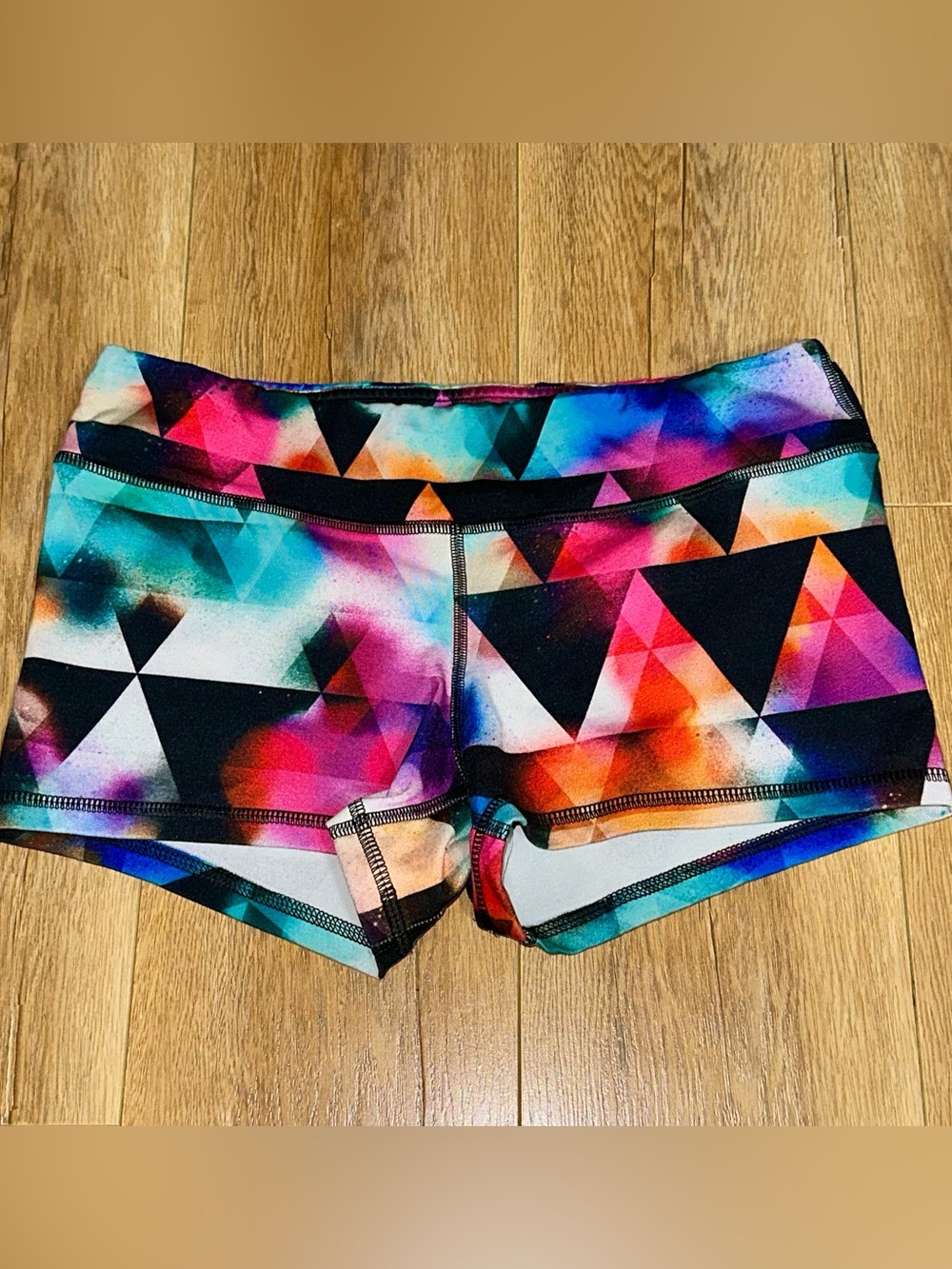 FLEO x DNDL HTF Collab “Kaleidoscope” original cut w/front seam MEDIUM